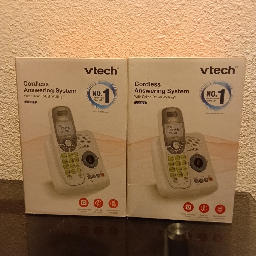 VTech Cordless Phone with Answering System - White
